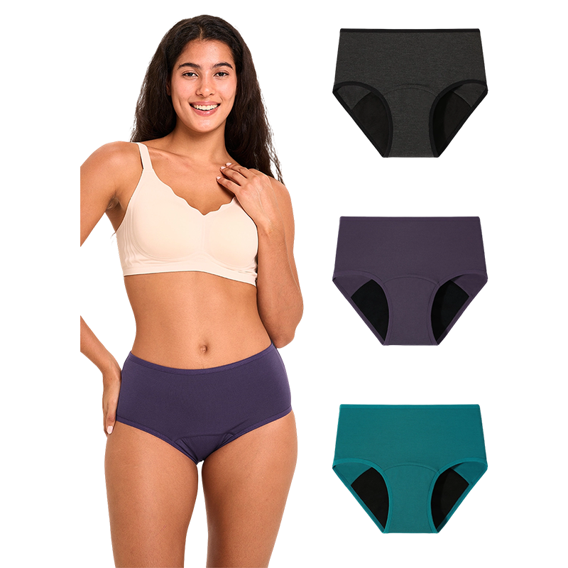 Mulieres Ultra Mollis Leakproof Period Underwear